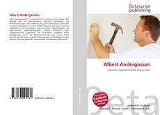 Portada del libro de Albert Andergassen
