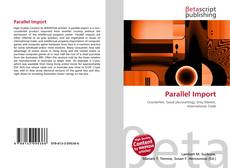 Portada del libro de Parallel Import