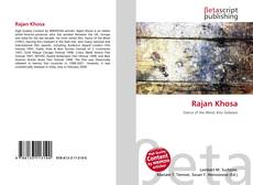 Bookcover of Rajan Khosa