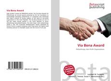 Via Bona Award kitap kapağı