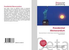 Buchcover von Presidential Memorandum