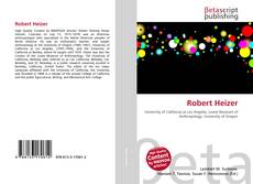 Buchcover von Robert Heizer
