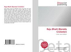Portada del libro de Raju Bhatt (Baroda Cricketer)