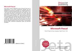 Microsoft Pascal的封面