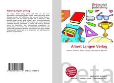 Capa do livro de Albert Langen Verlag 