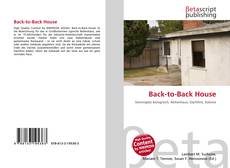 Bookcover of Back-to-Back House