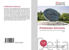 Pretelescopic Astronomy kitap kapağı