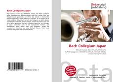 Bach Collegium Japan kitap kapağı
