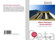 Обложка Albert Poensgen (Unternehmer)