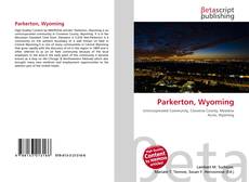 Bookcover of Parkerton, Wyoming