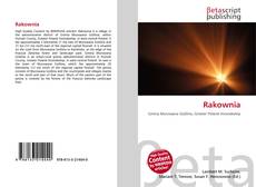 Rakownia kitap kapağı