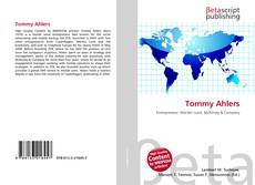 Обложка Tommy Ahlers