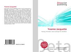 Copertina di Yvonne Jacquette