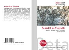 Couverture de Robert III de Stuteville