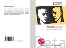 Bookcover of Albert Salomon