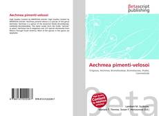 Aechmea pimenti-velosoi的封面