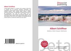 Capa do livro de Albert Schiffner 