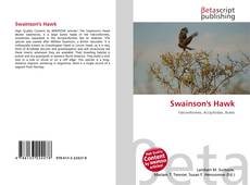 Capa do livro de Swainson's Hawk 