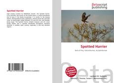 Capa do livro de Spotted Harrier 