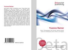 Bookcover of Yvonne Rainer