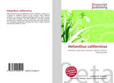 Bookcover of Helianthus californicus