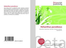 Borítókép a  Helianthus paradoxus - hoz