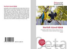 Portada del libro de Norfolk Island Kākā