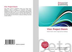 Portada del libro de Vice: Project Doom