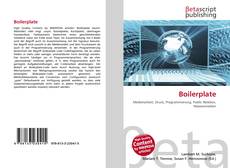 Portada del libro de Boilerplate