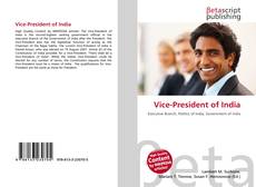 Portada del libro de Vice-President of India