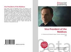 Bookcover of Vice President of the Maldives