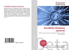 Bookcover of Durability (database systems)