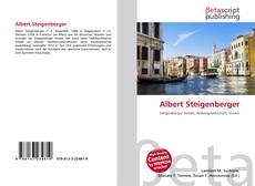 Bookcover of Albert Steigenberger