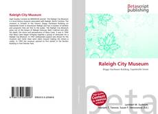 Обложка Raleigh City Museum