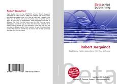 Bookcover of Robert Jacquinot