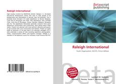 Capa do livro de Raleigh International 