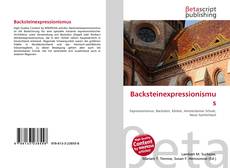 Copertina di Backsteinexpressionismus