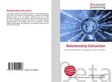 Capa do livro de Relationship Extraction 