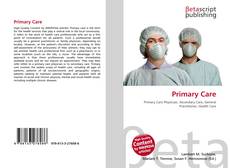Bookcover of Primary Care