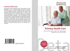 Bookcover of Primary Health Care
