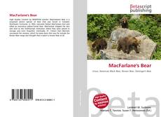 Buchcover von MacFarlane's Bear
