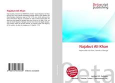 Capa do livro de Najabut Ali Khan 