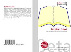 Capa do livro de Partition (Law) 