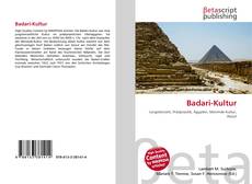 Buchcover von Badari-Kultur