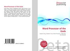 Copertina di Word Processor of the Gods