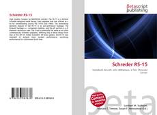 Capa do livro de Schreder RS-15 