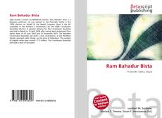 Ram Bahadur Bista kitap kapağı