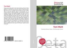 Copertina di Toni Matt