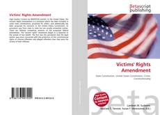 Borítókép a  Victims' Rights Amendment - hoz