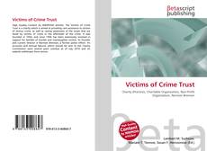 Bookcover of Victims of Crime Trust
